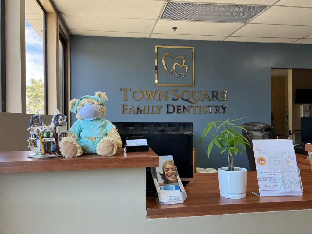 Town Square Family Dentistry front desk