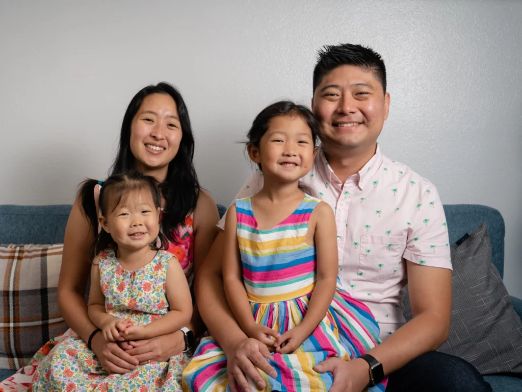Dr. James Shon and his family